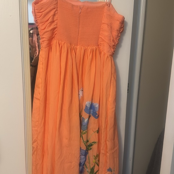 Anthropologie Coral Maxi Dress - Picture 5 of 5